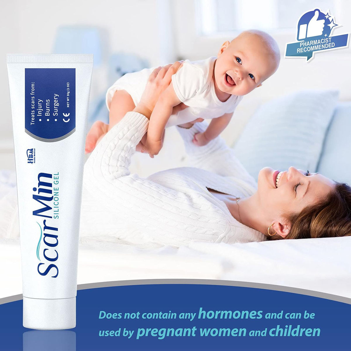 scar min silicone gel tube for pregnant women and children