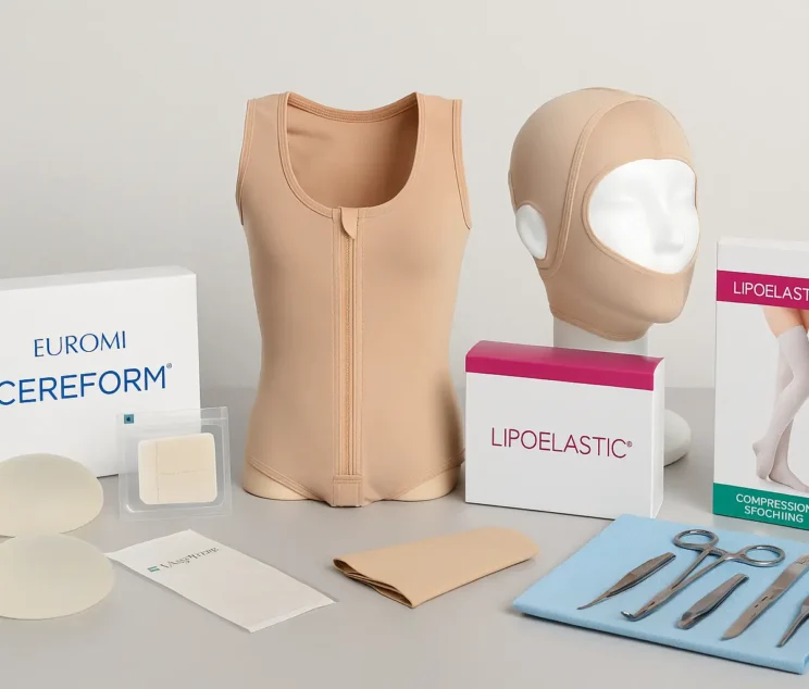 Premium quality surgical supplies in India including breast implants, compression garments, and medical tools for hospitals and clinics.